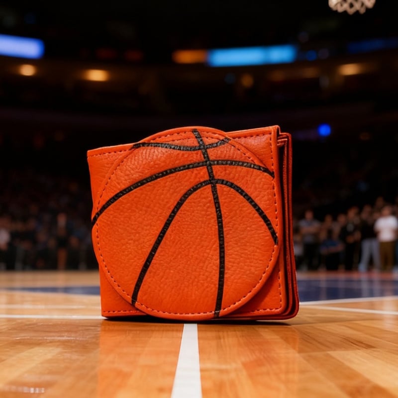 Muški novčanik s RFID zaštitom, PU koža, basket dizajn, podstava od sintetičke kože, proljeće 2024