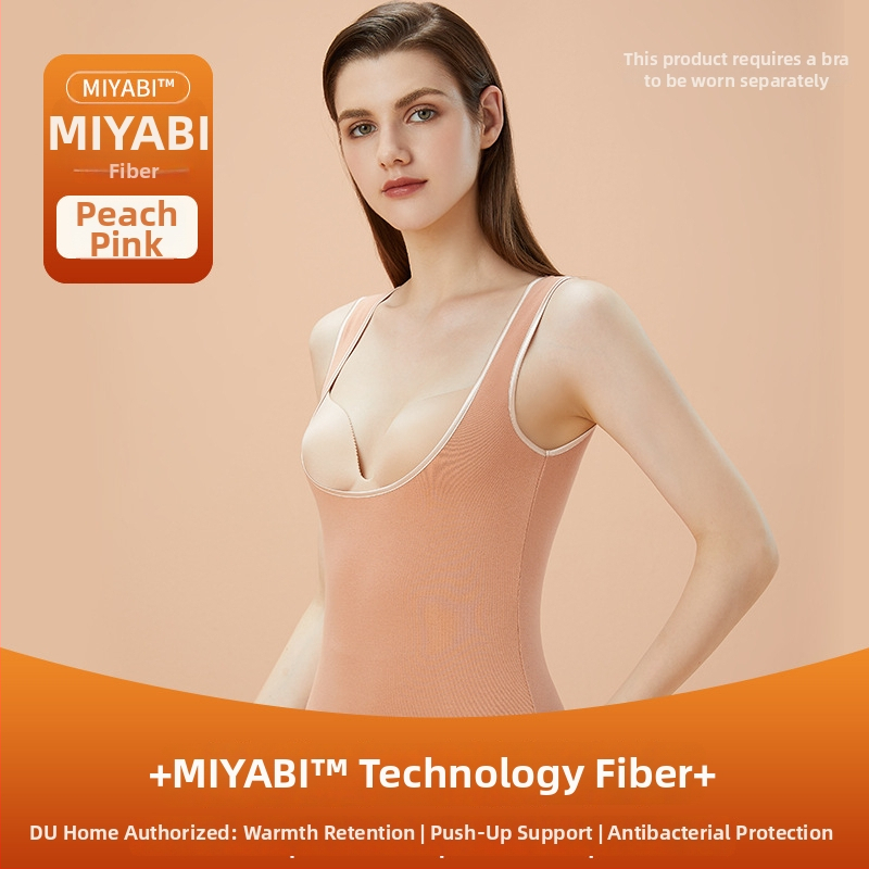 Vestă termică de alăptat pentru femei, căptușită cu fleece, cu sutien încorporat și pernă pentru sân, fără cusături, glugă, material acrilic