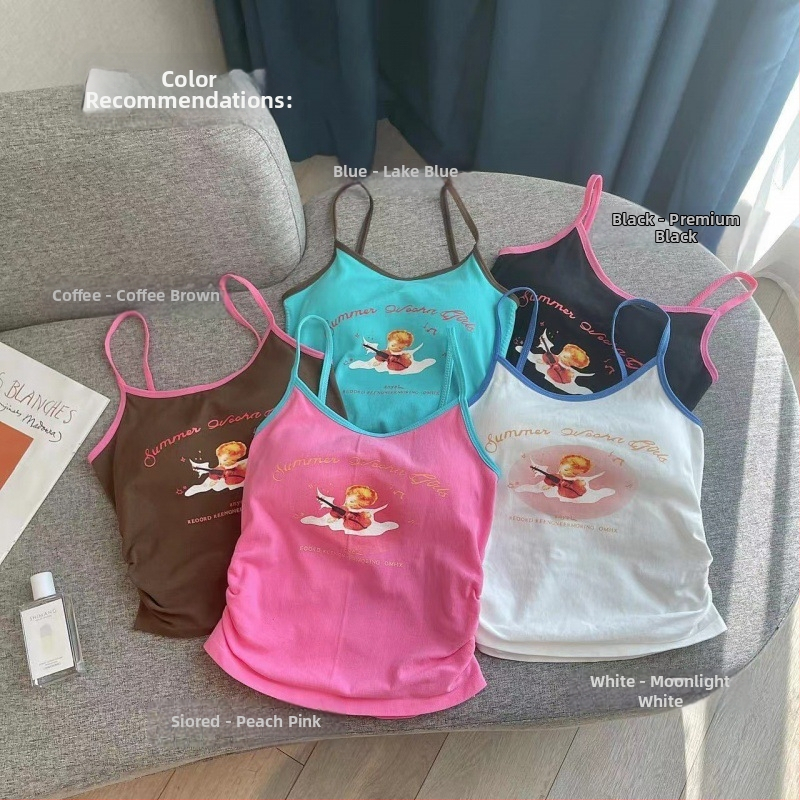 Ailier najlon cami tube top, 1/2 cup, srednji oblik čašice, prozračni stražnji dizajn, udoban