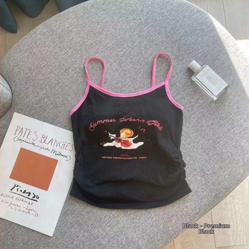 Ailier najlon cami tube top, 1/2 cup, srednji oblik čašice, prozračni stražnji dizajn, udoban