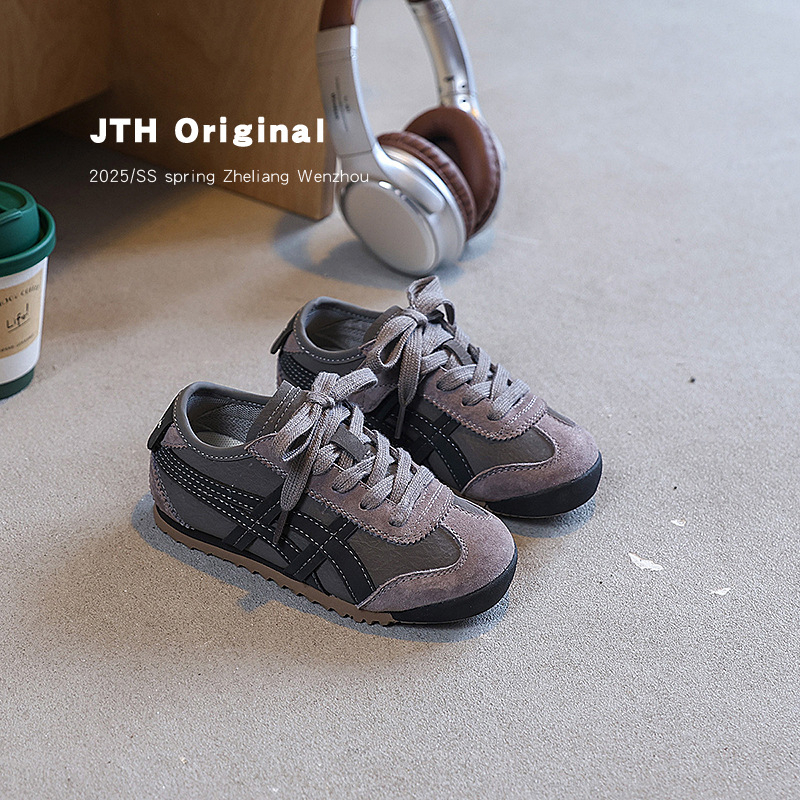 Gyerekeknek Velcro-záras, vékony talpú sportcipő, alacsony felső rész, légáteresztő mesh belső, uniszex