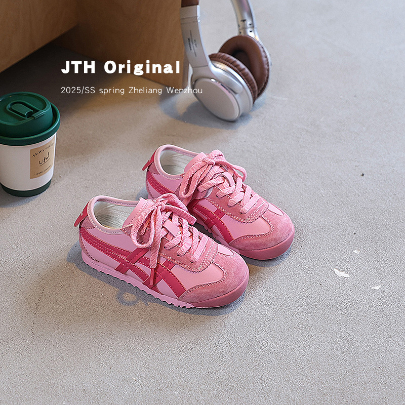 Gyerekeknek Velcro-záras, vékony talpú sportcipő, alacsony felső rész, légáteresztő mesh belső, uniszex