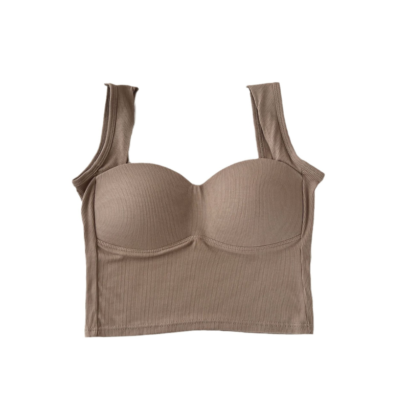 Ženski camisole, puna šalica, srednji oblik košarice, 70–80% pamuk, duljina struka