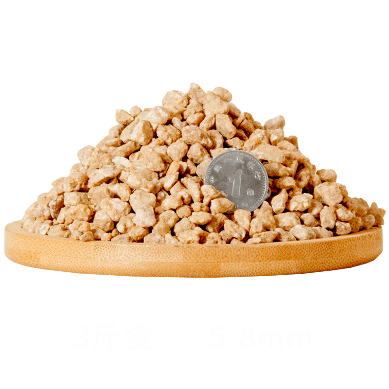 Substrat din piatră vulcanică pentru acvariu și peisagistică – granule de piatră pentru amestecul de sol și filtrare