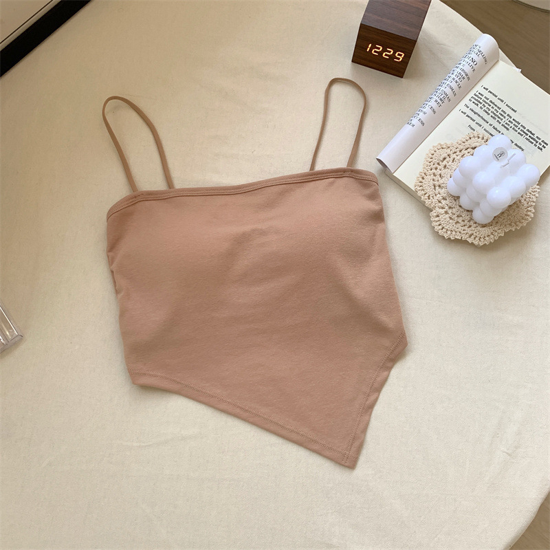 Najlon tube top camisole, 3/4 košarice, ultra tanke oblikovane košarice, prozračna, bez šavova