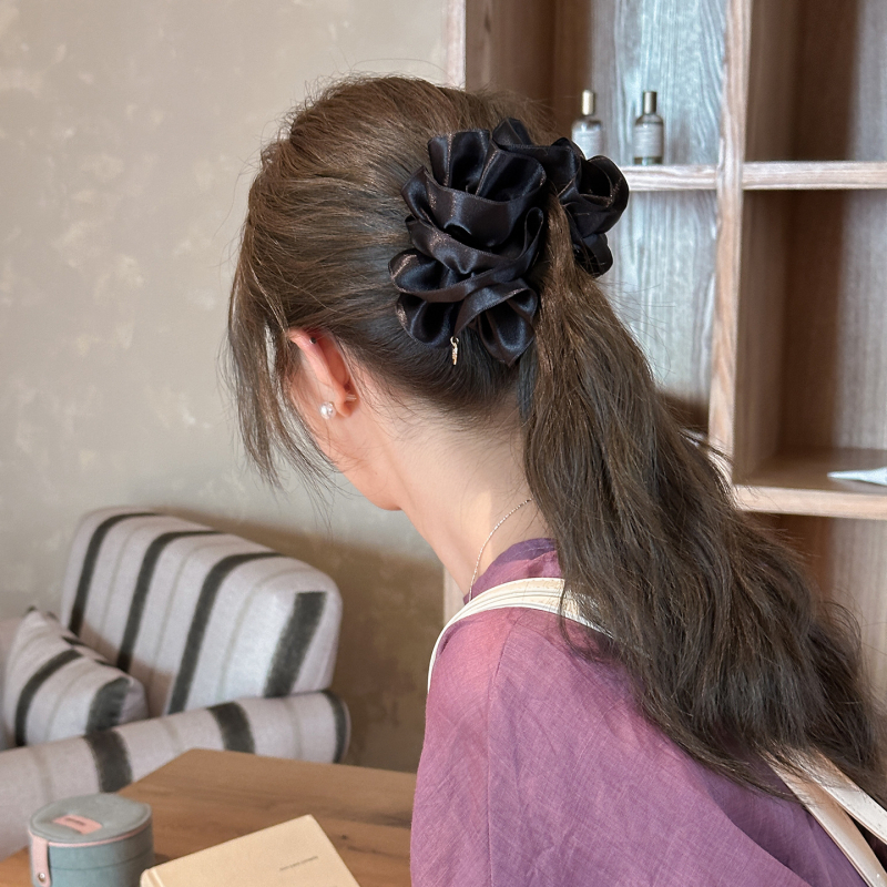 Корейски стил балонна щипка за коса, ръчна изработка от плат, аксесоар за глава за жени, стил фея