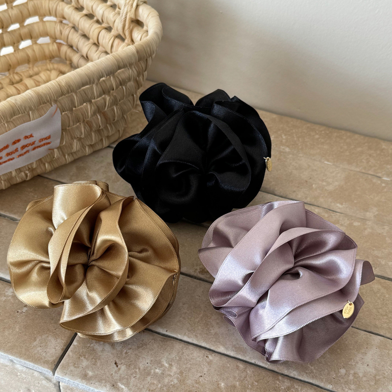 Корейски стил балонна щипка за коса, ръчна изработка от плат, аксесоар за глава за жени, стил фея