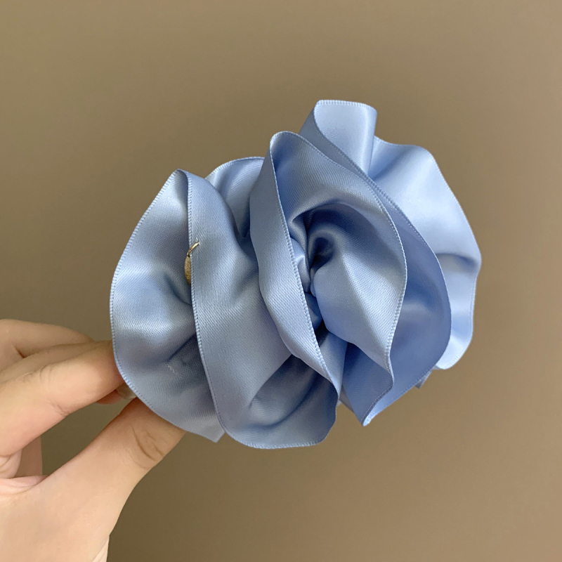 Корейски стил балонна щипка за коса, ръчна изработка от плат, аксесоар за глава за жени, стил фея