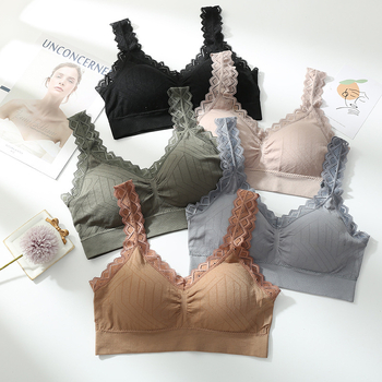 Váll nélküli mellkas-tekercs sportmelltartó nylonból, csipkés hátsó résszel, varrat nélküli, 18-40 éveseknek (méret-tolerancia 1-2 cm)