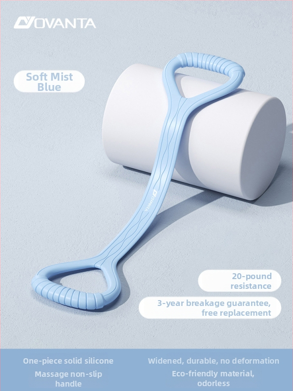 Figure-8 σιλικόνης ταινία αντίστασης – Ovanda Pull Exerciser, εκγύμναση πλάτης, άνοιγμα ώμων, ελαστική ταινία γιόγκα για οικιακή χρήση