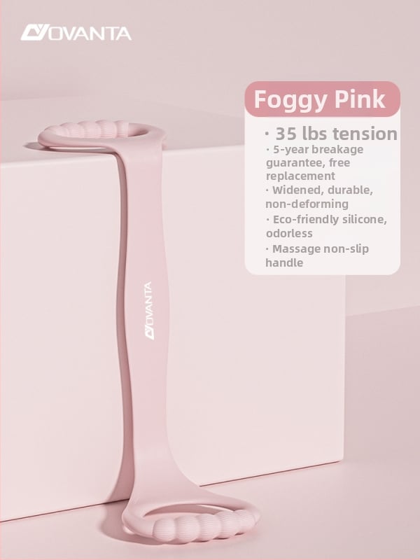 Figure-8 σιλικόνης ταινία αντίστασης – Ovanda Pull Exerciser, εκγύμναση πλάτης, άνοιγμα ώμων, ελαστική ταινία γιόγκα για οικιακή χρήση