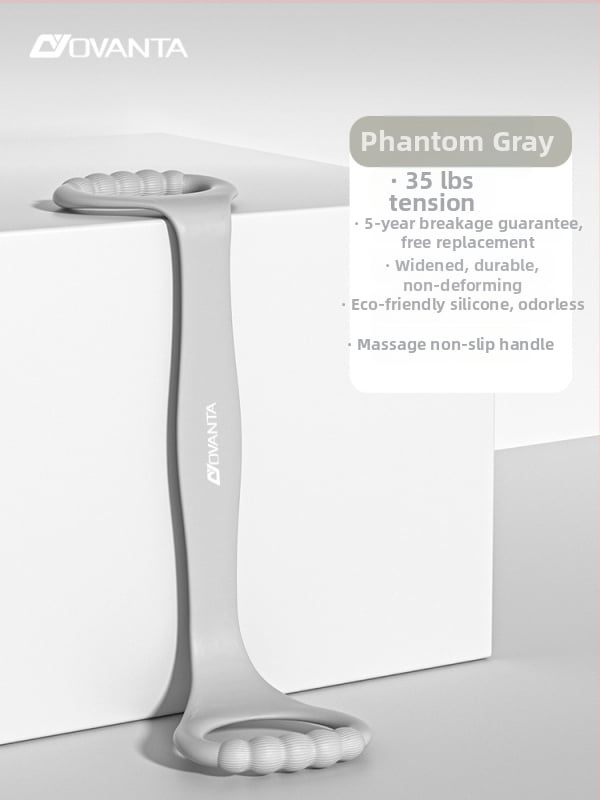 Figure-8 σιλικόνης ταινία αντίστασης – Ovanda Pull Exerciser, εκγύμναση πλάτης, άνοιγμα ώμων, ελαστική ταινία γιόγκα για οικιακή χρήση