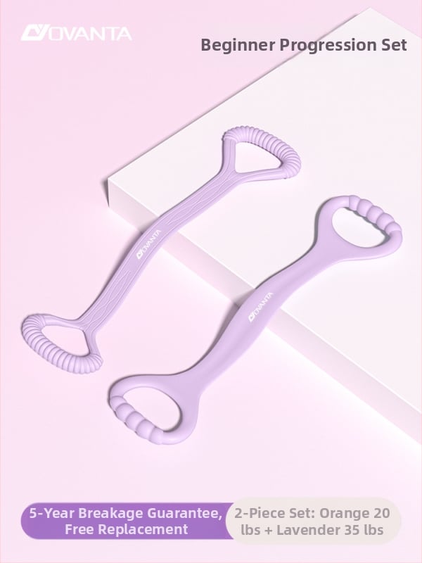 Figure-8 σιλικόνης ταινία αντίστασης – Ovanda Pull Exerciser, εκγύμναση πλάτης, άνοιγμα ώμων, ελαστική ταινία γιόγκα για οικιακή χρήση