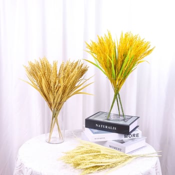 Τεχνητό Μπουκέτο Ρυζιού για Διακόσμηση Σκηνής – Υλικό: Πλαστικό/PE, Κατασκευή: Έγχυση/Μορφοποίηση, Μάρκα Senmeng, Με ποικιλία: Σίτος