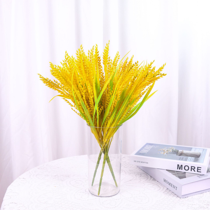 Τεχνητό Μπουκέτο Ρυζιού για Διακόσμηση Σκηνής – Υλικό: Πλαστικό/PE, Κατασκευή: Έγχυση/Μορφοποίηση, Μάρκα Senmeng, Με ποικιλία: Σίτος