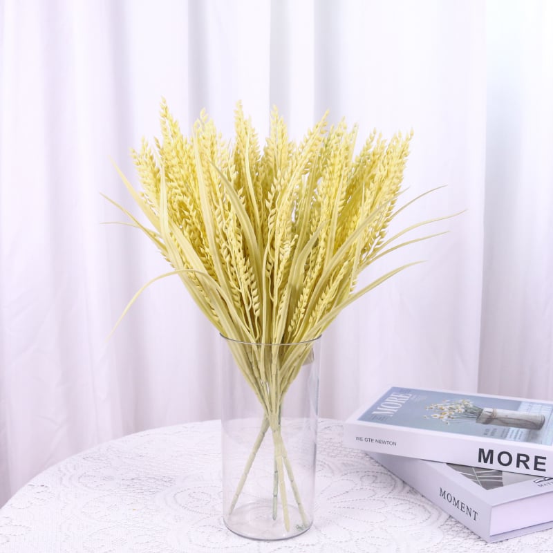 Τεχνητό Μπουκέτο Ρυζιού για Διακόσμηση Σκηνής – Υλικό: Πλαστικό/PE, Κατασκευή: Έγχυση/Μορφοποίηση, Μάρκα Senmeng, Με ποικιλία: Σίτος