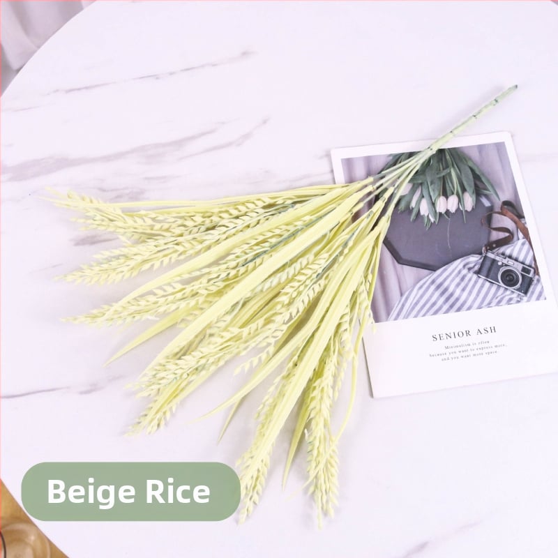 Τεχνητό Μπουκέτο Ρυζιού για Διακόσμηση Σκηνής – Υλικό: Πλαστικό/PE, Κατασκευή: Έγχυση/Μορφοποίηση, Μάρκα Senmeng, Με ποικιλία: Σίτος
