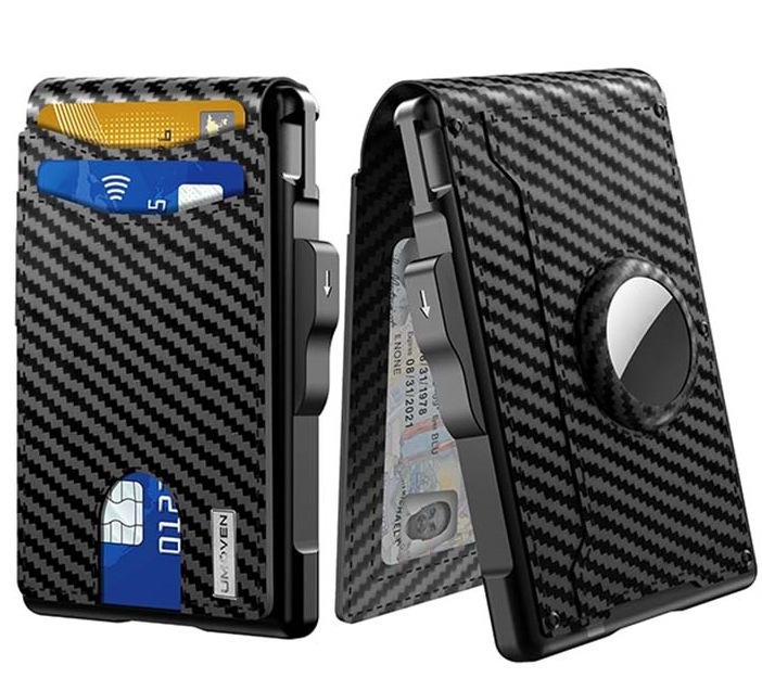 Bi-fold PU novčanik s RFID zaštitom, velikim kapacitetom i kožnom unutrašnjom podstavom