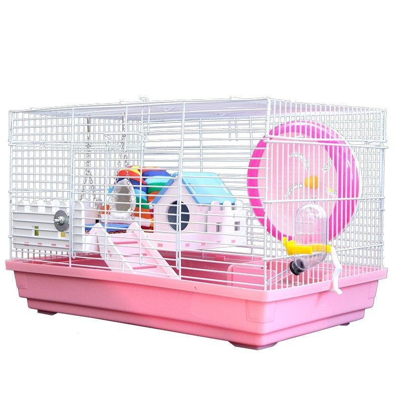 Μεταλλικό κλουβί για χάμστερ, ορθογώνιο, εξαερισμένο και εύκολο στον καθαρισμό