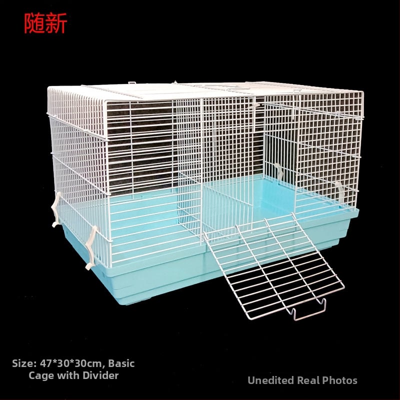 Μεταλλικό κλουβί για χάμστερ, ορθογώνιο, εξαερισμένο και εύκολο στον καθαρισμό