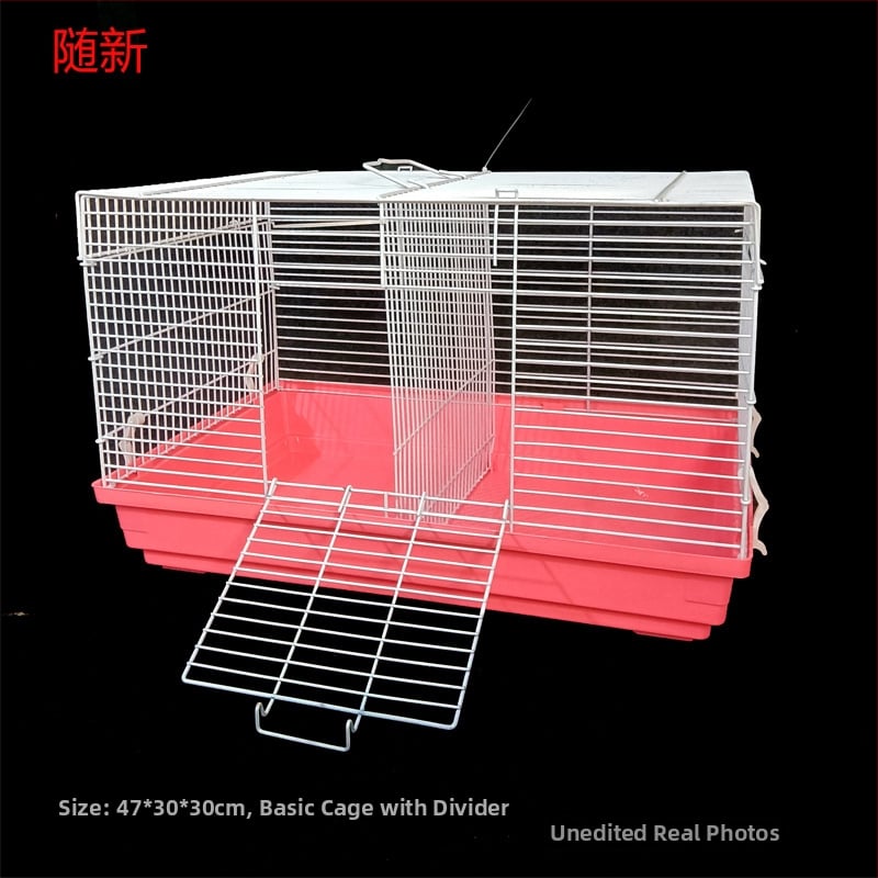 Μεταλλικό κλουβί για χάμστερ, ορθογώνιο, εξαερισμένο και εύκολο στον καθαρισμό