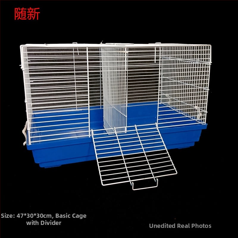 Μεταλλικό κλουβί για χάμστερ, ορθογώνιο, εξαερισμένο και εύκολο στον καθαρισμό