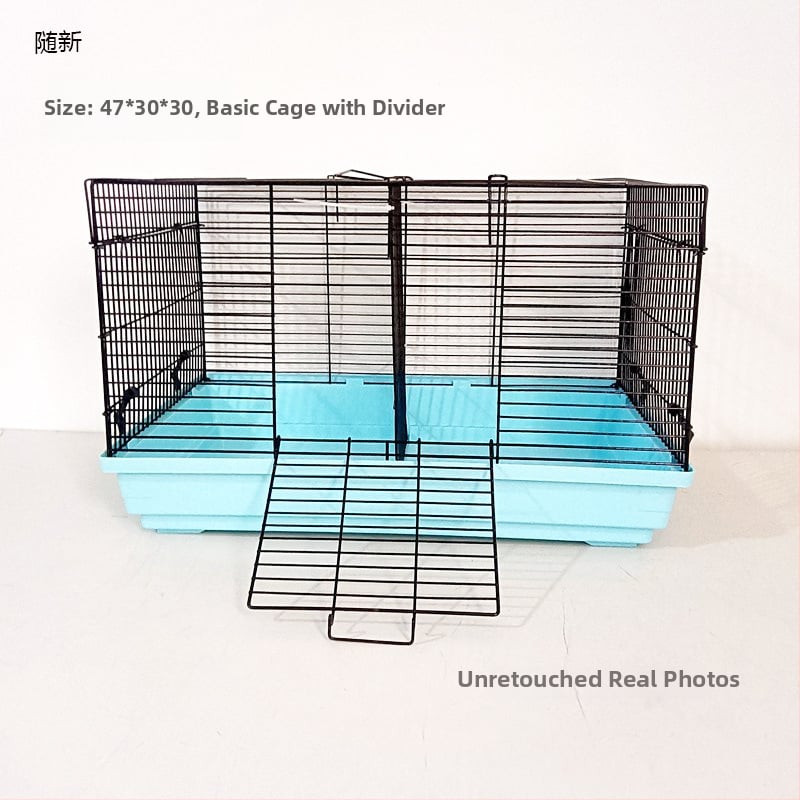 Μεταλλικό κλουβί για χάμστερ, ορθογώνιο, εξαερισμένο και εύκολο στον καθαρισμό