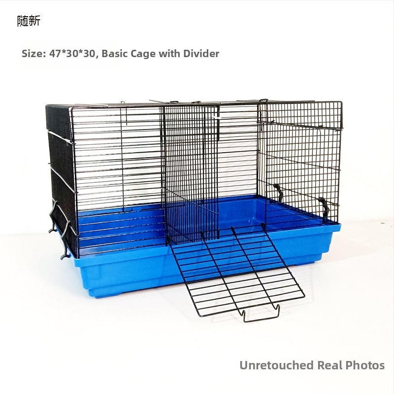 Μεταλλικό κλουβί για χάμστερ, ορθογώνιο, εξαερισμένο και εύκολο στον καθαρισμό