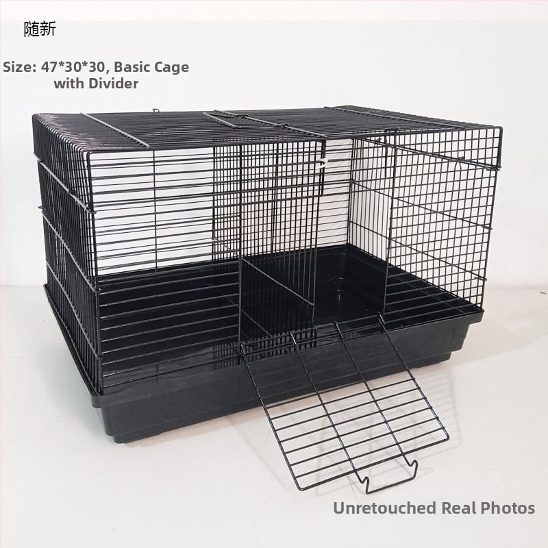 Μεταλλικό κλουβί για χάμστερ, ορθογώνιο, εξαερισμένο και εύκολο στον καθαρισμό