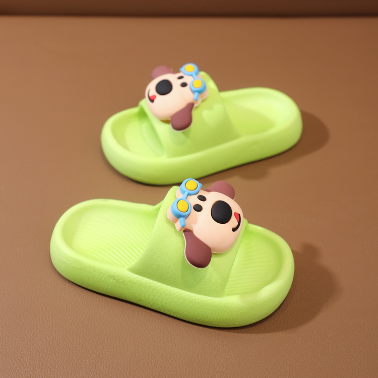Dječje sandale u korejskom stilu s karikaturnim motivom, PVC gornji dio i đon, protuklizni đon, za djecu 4–12 godina