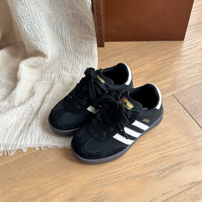 MTM mini Kožne dječje tenisice s Velcro kopčom, niske, gumeni potplat, apsorpcija udaraca