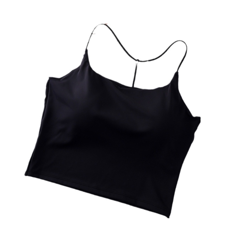 Strapless Chest Wrap s oblikovanim punim šalicama, šuplji leđa s križnim trakama, Ice Silk najlon, 70–80% glavni materijal, Zima 2023
