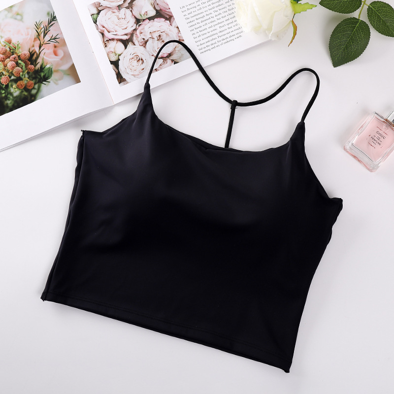 Strapless Chest Wrap s oblikovanim punim šalicama, šuplji leđa s križnim trakama, Ice Silk najlon, 70–80% glavni materijal, Zima 2023
