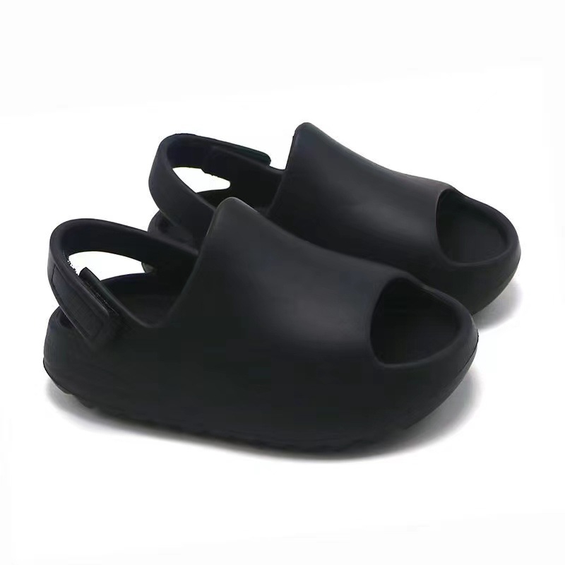 Gyerek szandálok EVA felsőrésszel és EVA talppal, semleges stílusban, 1–12 éveseknek.