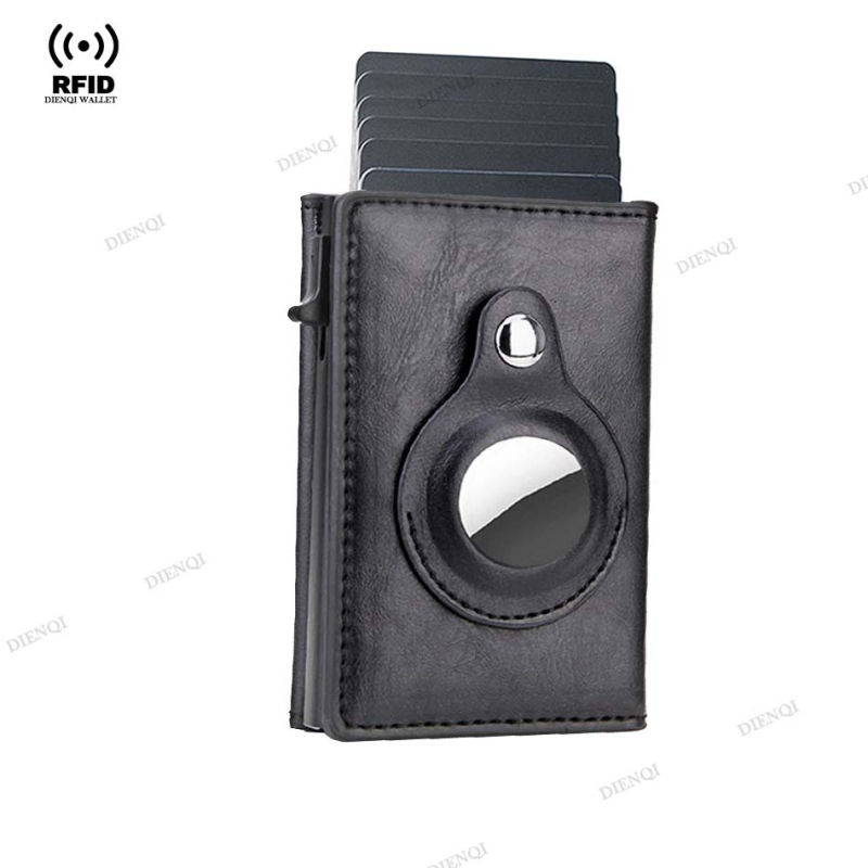 AirTag Wallet Tracker για άνδρες – PU δέρμα, Προστασία RFID, Τριμετρές σχέδιο, Ανθεκτικότητα, Ασφάλεια κατά κλοπής, Καθημερινή χρήση