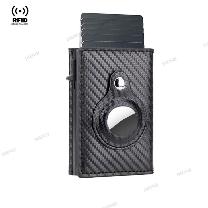 AirTag Wallet Tracker για άνδρες – PU δέρμα, Προστασία RFID, Τριμετρές σχέδιο, Ανθεκτικότητα, Ασφάλεια κατά κλοπής, Καθημερινή χρήση