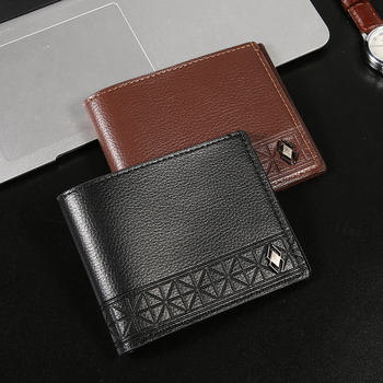 Muški novčanik – urban stil, PU materijal, Jiangbao marka, jednobojni uzorak, podstava od poliester