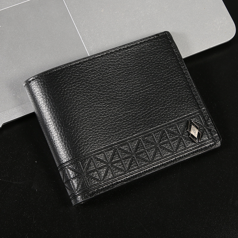 Muški novčanik – urban stil, PU materijal, Jiangbao marka, jednobojni uzorak, podstava od poliester