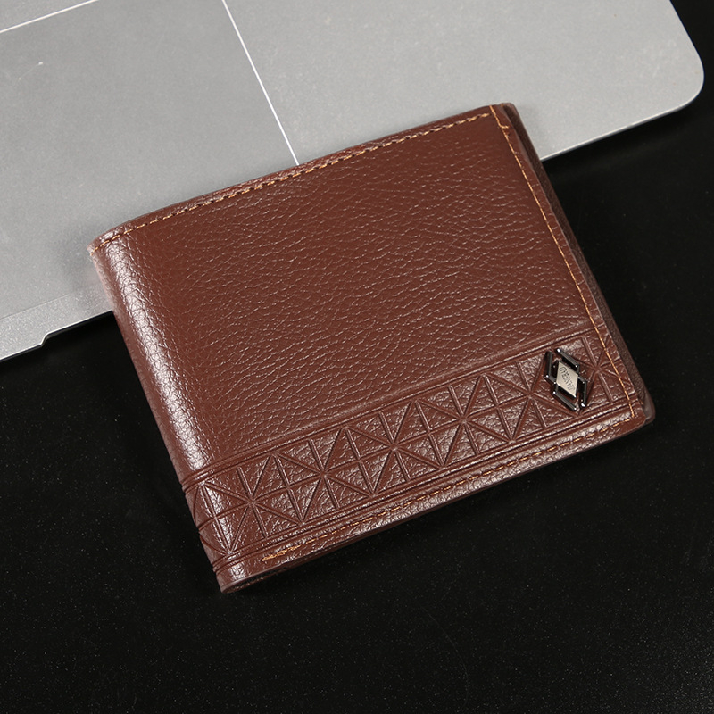 Muški novčanik – urban stil, PU materijal, Jiangbao marka, jednobojni uzorak, podstava od poliester