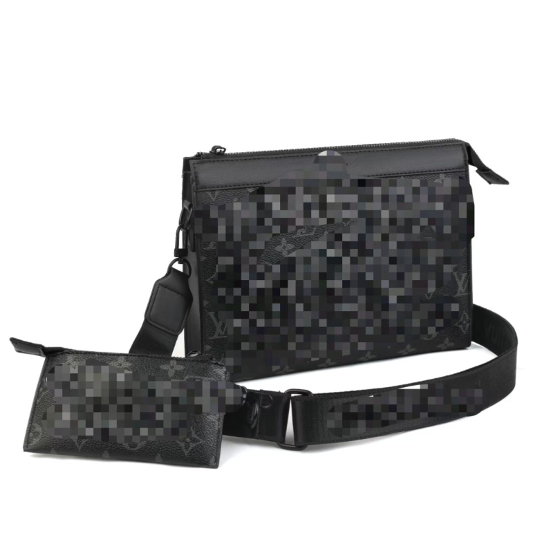 7011# Muška torba za rame, višenamjenska clutch torba, PU materijal, poslovni elit stil, za svakodnevnu uporabu