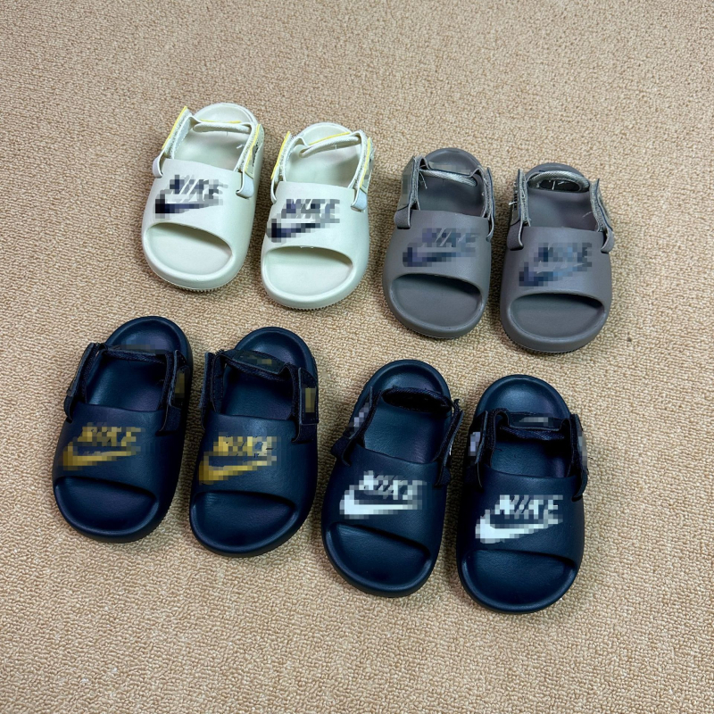 Dječje plažne tenisice s Velcro zatvaračem, mekane i lagane, s debelim potplatom, dvostruki način nošenja, protuklizne, unisex, za djecu 4–16 godina