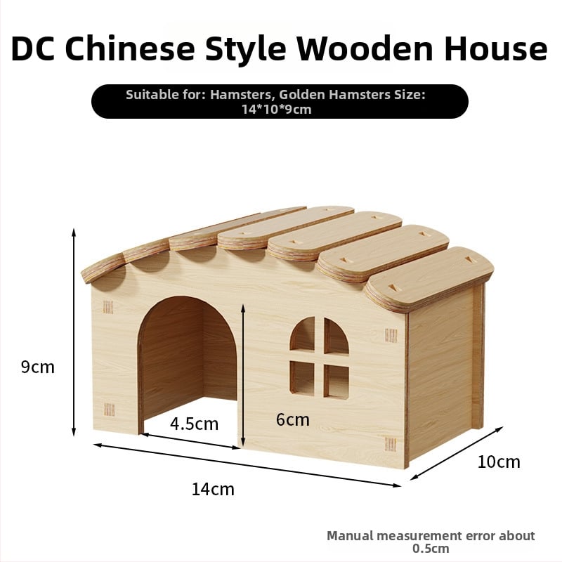 Ξύλινο σπιτάκι καταφύγιο για χάμστερ • Για χάμστερ • Υλικό: Ξύλο • Δεν είναι εισαγόμενο