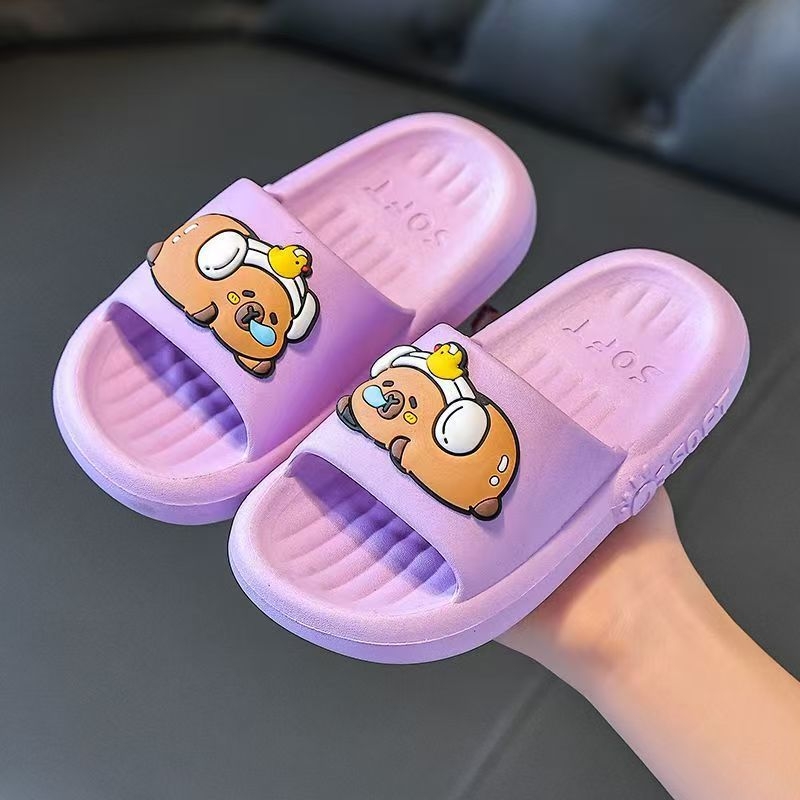 Unisex japanke s cartoon uzorkom za djecu 7–16 godina, gornja PVC i đon PVC
