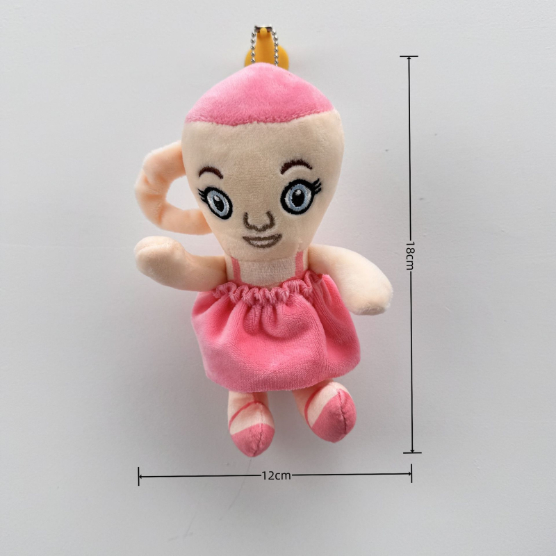 Zhinderland плюшена кукла, стил Класика на планините и морето, пълнител PP памук, имитационна зайче-плюш, персонализирани проби