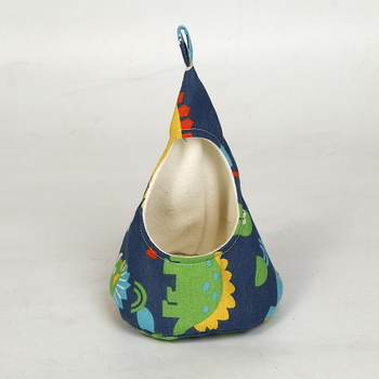 Φωλίτσα για χάμστερ από ύφασμα, εσωτερική χρήση, εξωγήινο σχήμα, διατηρεί τη θερμότητα