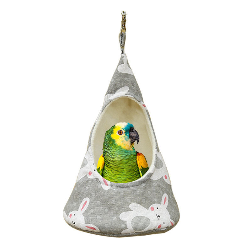 Φωλίτσα για χάμστερ από ύφασμα, εσωτερική χρήση, εξωγήινο σχήμα, διατηρεί τη θερμότητα