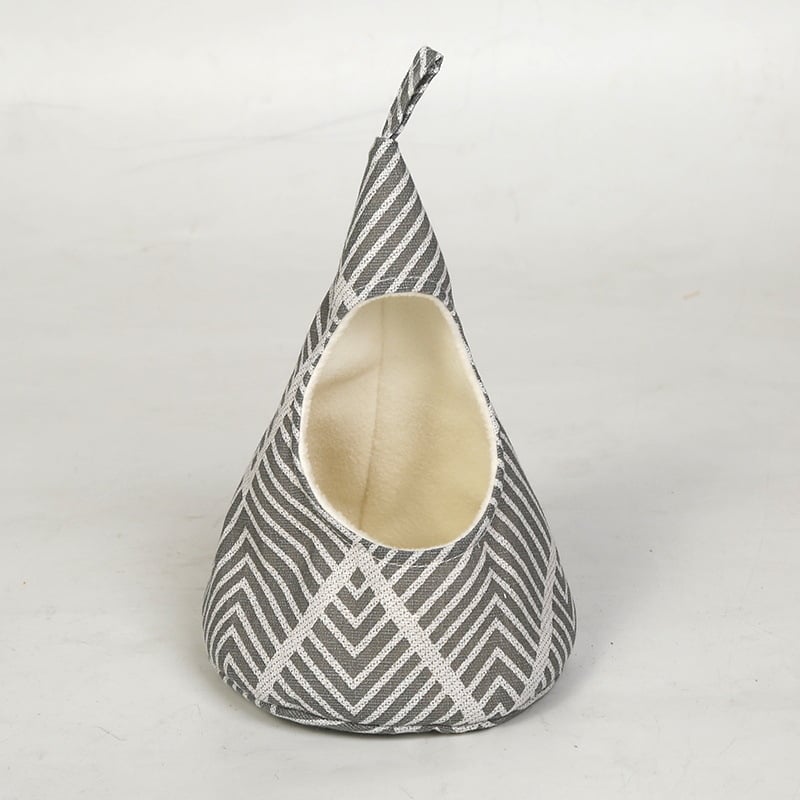 Φωλίτσα για χάμστερ από ύφασμα, εσωτερική χρήση, εξωγήινο σχήμα, διατηρεί τη θερμότητα