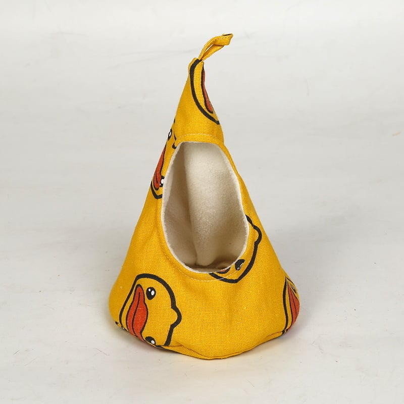 Φωλίτσα για χάμστερ από ύφασμα, εσωτερική χρήση, εξωγήινο σχήμα, διατηρεί τη θερμότητα