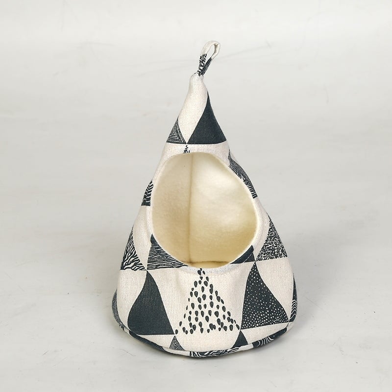 Φωλίτσα για χάμστερ από ύφασμα, εσωτερική χρήση, εξωγήινο σχήμα, διατηρεί τη θερμότητα