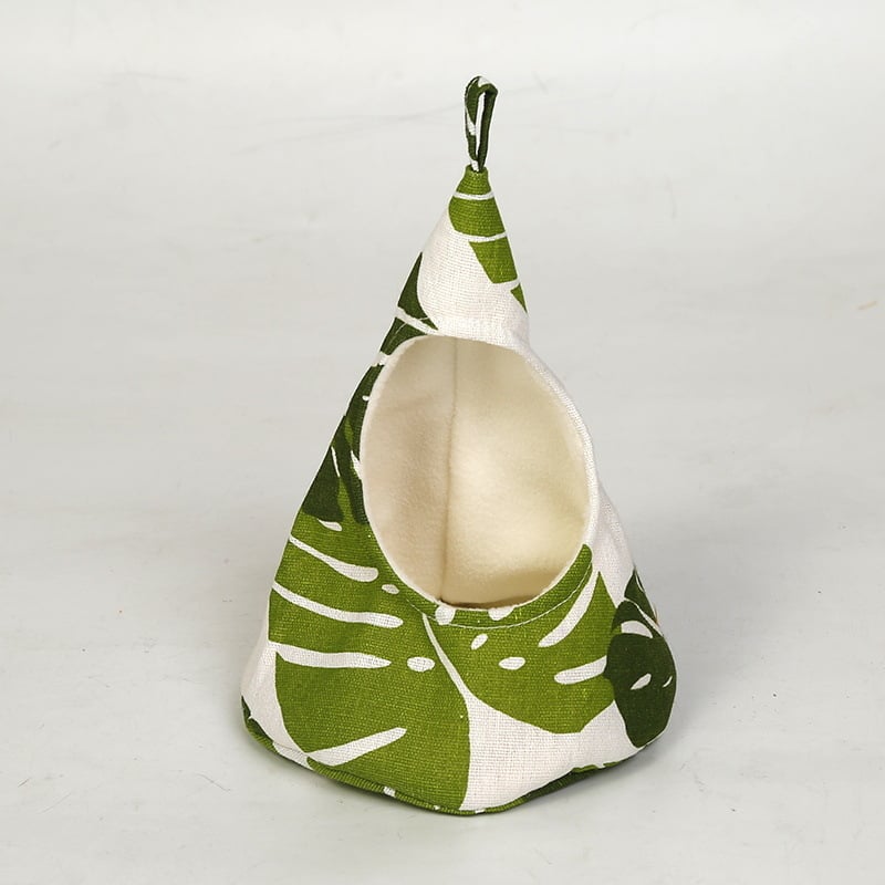 Φωλίτσα για χάμστερ από ύφασμα, εσωτερική χρήση, εξωγήινο σχήμα, διατηρεί τη θερμότητα